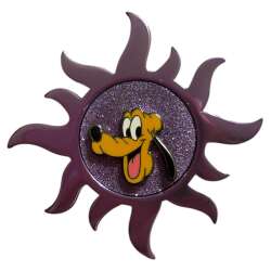 Pluto - Glitter Sunburst Sparkle