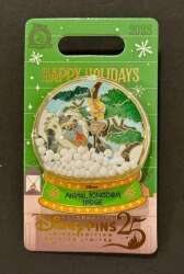 'Resort Holiday Collection 2025: Snowglobes - Rafiki - Animal Kingdom Lodge - WDW'