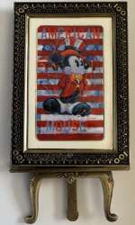 109984 - One Hundred Mickeys by Eric Robison Art Series - American Mouse Easel - Disneyland Resort alternate image