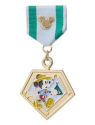 Mickey whistling on a walk