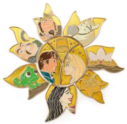 'Tangled 15th Anniversary Sun Mystery Collection - Tangled 15th Anniversary Mystery Corona Sun - Full Set - MLT'