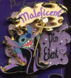 Stitch as Maleficent