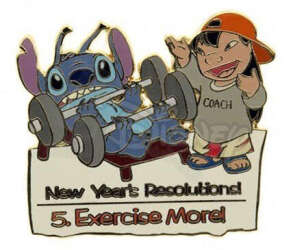 Exercise More - Lilo and Stitch