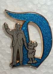 'Disneyland Resort 70th Anniversary Celebration - Gothic D with Partners Statue - Main Street, U.S.A. (Gold Version) - DLR'