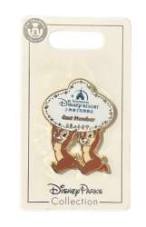 Chip and Dale Cast Member Name Tag Badge