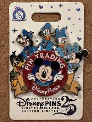Mickey & Friends Disney Parks Pin Trading Logo