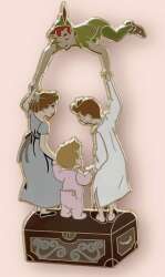 'Rose and Wren Pins - Peter Pan - Flying Lessons - FSY'