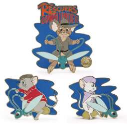 Rescuers Down Under 35th Anniversary Pin Set