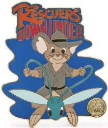 Rescuers Logo with Jake and ”35 Years” medallion