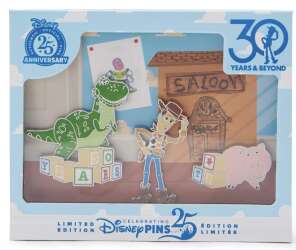 110373 - Toy Story 30th Anniversary - Toy Story 30th Anniversary Boxed 3-pin Set - Disney Store US alternate image