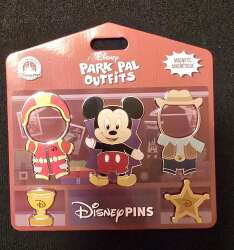 110380 - Park Pal Outfits - Mickey Race Car Driver & Sheriff alternate image