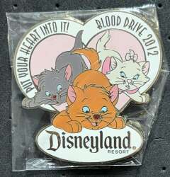 'Cast Member - Blood Drive - Aristocats (Berlioz, Toulouse, Marie) - 2012 - DLR'