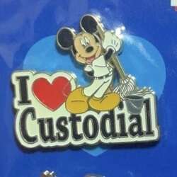 I Heart Custodial - Mickey