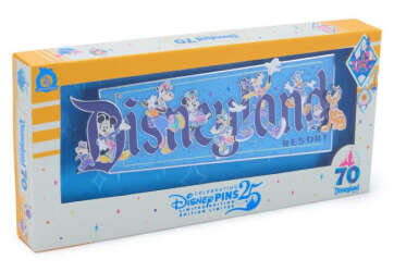'Celebrating 25 Years of Disney Pin Trading - Disneyland Marquee Sign - DLR'