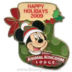 110521 - Resort Holiday Collection 2009: Stockings - Animal Kingdom Lodge - Mickey - Walt Disney World alternate image