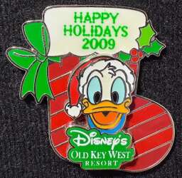 'Resort Holiday Collection 2009: Stockings - Disney&#039;s Old Key West - Donald - WDW'
