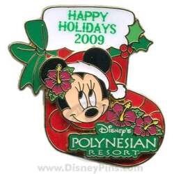 110526 - Resort Holiday Collection 2009: Stockings - Disney's Polynesian Resort - Minnie - Walt Disney World alternate image