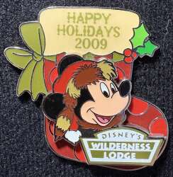 'Resort Holiday Collection 2009: Stockings - Disney&#039;s Wilderness Lodge - Mickey - WDW'