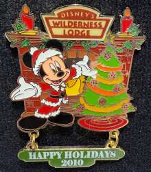 'Resort Holiday Collection 2010: Fireplaces - Wilderness Lodge - WDW'
