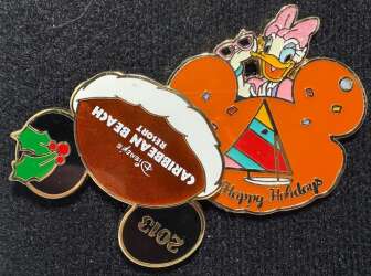 'Resort Holiday Collection 2013: Ear Hats - Caribbean Beach - Daisy - WDW'