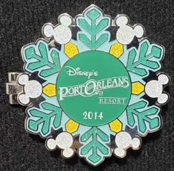 'Resort Holiday Collection 2014: Hinged Snowflakes - Port Orleans - WDW'