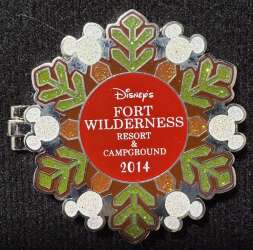 'Resort Holiday Collection 2014: Hinged Snowflakes - Fort Wilderness Resort &amp; Campground - WDW'