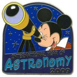 International Year of Astronomy 2009 - Mickey Looking Through Telescope