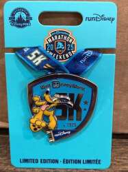 'runDisney: Walt Disney World Marathon Weekend 2025 - Pluto Medal - RunDisney 5K - WDW'