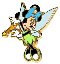 'Minnie Mouse Princess Series - Minnie as Tinker Bell with a Magic Wand - DLP'