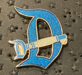 110631 - Disneyland Resort 70th Anniversary Celebration - Gothic D with Key to Disneyland - Main Entrance Plaza - Disneyland Resort