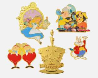 110647 - Alice in Wonderland 70th Anniversary - Talking Flowers - Disney Store Japan alternate image
