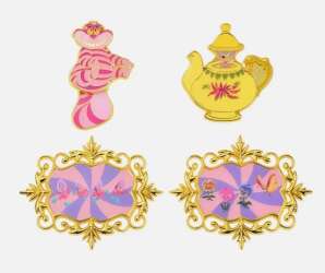 110647 - Alice in Wonderland 70th Anniversary - Talking Flowers - Disney Store Japan alternate image