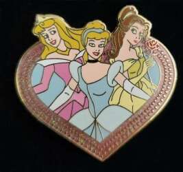 'Princesses - Aurora, Cinderella, Belle - DLR'