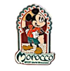 Mickey and Minnie Morocco Epcot Showcase- Mickey Only