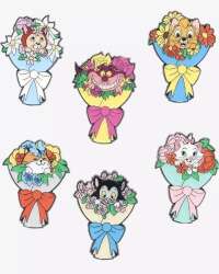 'Disney Cat Bouquets Blind Box - Complete set - DLIC'