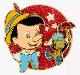 Pinocchio & Jiminy Cricket