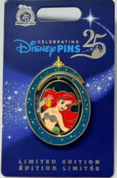 'The Magic of Disney Pin Trading Event at Selfridges - Ariel Portrait - DSUK'