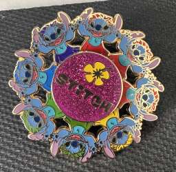 HKDL Stitch Rainbow spinner