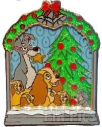 Lady and Tramp with Puppies