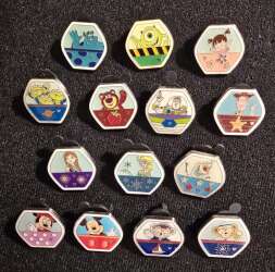 Ferris Wheel Hidden Mickey - Complete Set