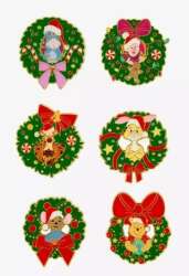 'Loungefly - Winnie the Pooh Holiday Wreath Mystery Pin - Winnie the Pooh Holiday Wreath Complete 6 Pin Mystery Set 2025 - LFLY'