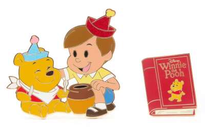 'Winnie the Pooh Hundred Acre Wood Series - Ending Party - Pooh and Christopher Robin - MLT'