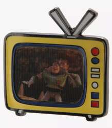 'Hot Topic - Pixar - Toy Story Lenticular TV Scene with Buzz and Woody - DLIC'