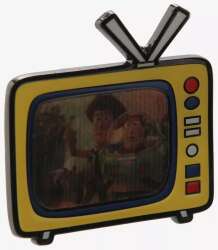 'Hot Topic - Pixar - Toy Story Lenticular TV Scene with Buzz and Woody - DLIC'