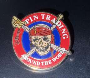 Disney's Pin Trading Around the World - Skull and Crossed Swords