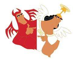 111148 - The Emperor's New Groove 25th Anniversary - Kronk - Angel & Devil - Disney Studio Store Hollywood / Soda Fountain alternate image