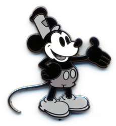 Mickey Mouse as Steamboat Willie