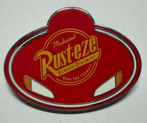 'What's My Name Badge Mystery Set - Cars - Cast Exclusive - Lightning McQueen - DLR'