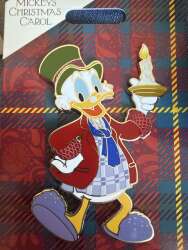 Scrooge McDuck as Ebenezer Scrooge