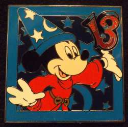 2013 Dated Mystery Collection - Sorcerer Mickey Square - MLT